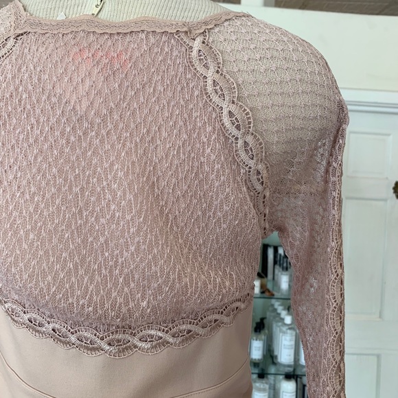 Free People Mixed Mesh Bodycon - Picture 4 of 5